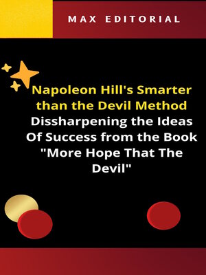 cover image of Napoleon Hill's Smarter Than the Devil Method